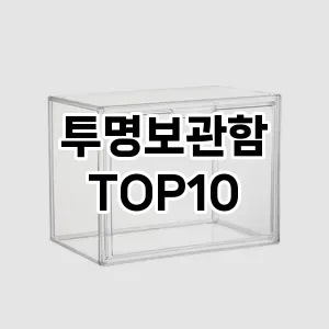 [특가추천]투명보관함 추천 순위  TOP10 구매가이드 2025년 9월 5주차