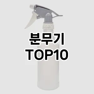 [솔직후기]분무기 추천 순위  TOP10 구매가이드 2025년 10월 1주차