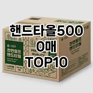 [핫템추천]핸드타올5000매 추천 순위  TOP10 구매가이드 2025년 10월 1주차