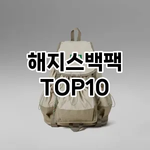 [제품알림]해지스백팩 추천 순위  TOP10 구매가이드 2025년 11월 4주차