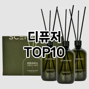 [리뷰보셈]디퓨저 추천 순위  TOP10 구매가이드 2026년 1월 2주차(가격 장단점)