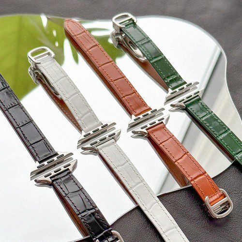 애플워치 가죽 스트랩 시리즈 DAL 38/40/41/42mm, DAL-01(블랙)