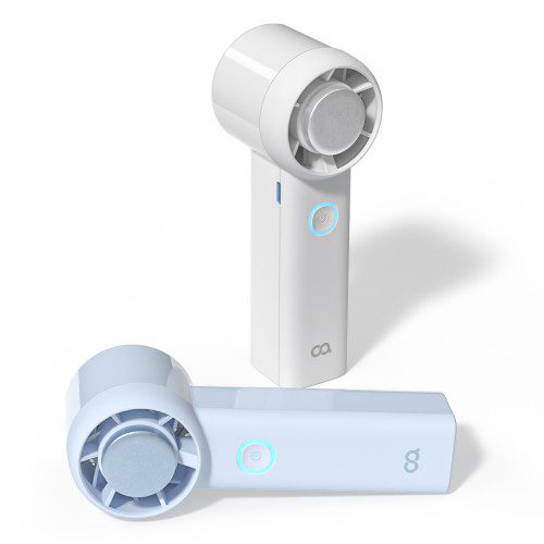 오아 컴팩트쿨 휴대용 미니 급속 냉각 손 선풍기 이중쿨링 BLDC 핸디 핸드 손풍기