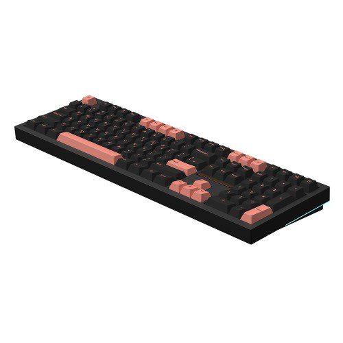 SPM PL108W 아라 풀배열 유무선 사무용 기계식키보드 화이트, 몽돌 화이트축