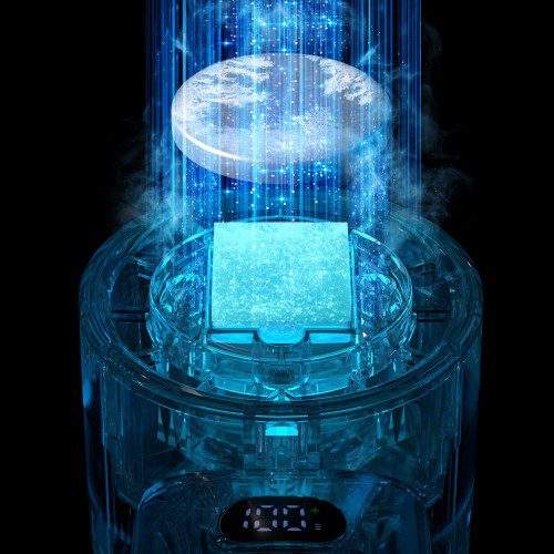 오아 아이스볼트 휴대용 미니 급속 냉각 손 선풍기 이중쿨링 BLDC 핸디 핸드 손풍기