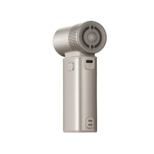 휴대용 목 넥 손 선풍기 미니 손풍기 핸디 냉각 캠핑 선풍기 Ultra2 샴페인 브라운