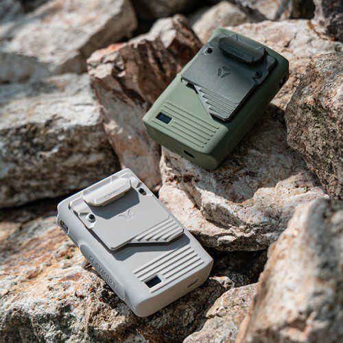 크레모아 클립팬 휴대용 손 선풍기 손풍기 라이트그레이