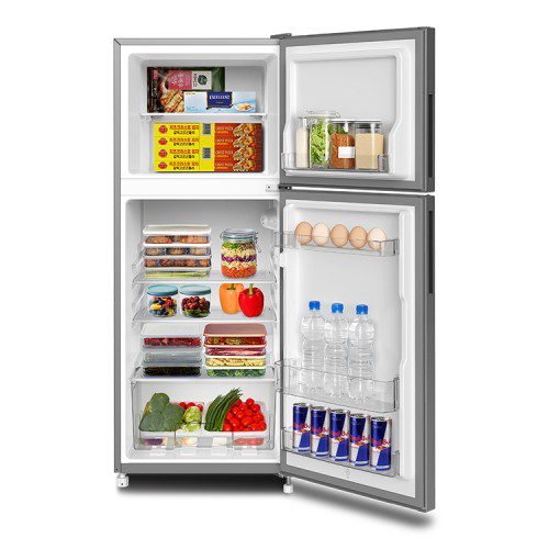 더함 소형 미니 냉장고 원룸 사무실 신혼 2도어 냉장고 165L 방문설치