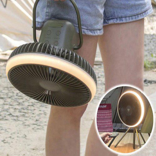 캠핑용 무선써큘레이터 선풍기 써큘라이트 휴대용서큘레이터 램프