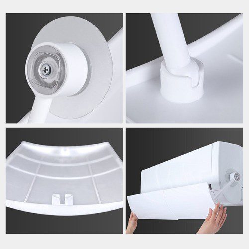 벽걸이 에어컨바람막이 무타공 에어컨 윈드바이저 가림막