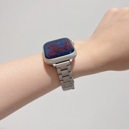 우먼스9999 애플워치 11 스트랩 슬림 메탈 10 9 8 7 6 SE2 SE3 호환 밴드 시계줄 줄질