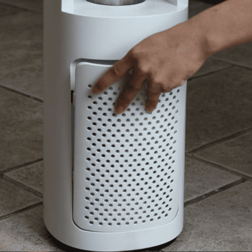 한경희 선풍기 가정용 거실 리모컨 무드등 저소음 날개없는 아기선풍기