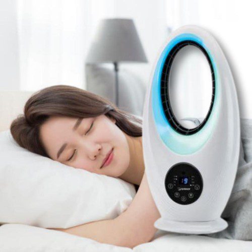 조용한 날없는선풍기 무소음 인테리어 선풍기 시원한 안전한 선풍기