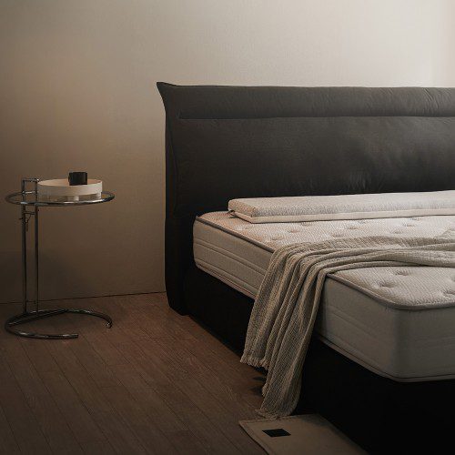 슬립퍼 린 통깔판 호텔형 저상 평상형 쿠션 침대 프레임 LK 라지킹 사이즈 침대