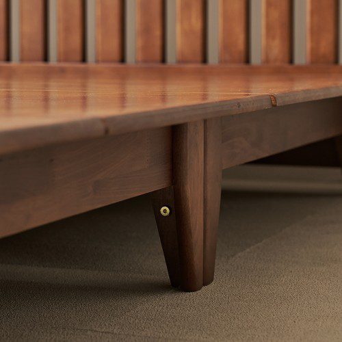 캐논 평상형 통깔판 원목 침대 프레임 슈퍼싱글 SS