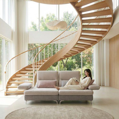 바이미 이지클린 아쿠아텍스 패브릭 모듈 코너 스윙 소파 sk 핑크, 4인용