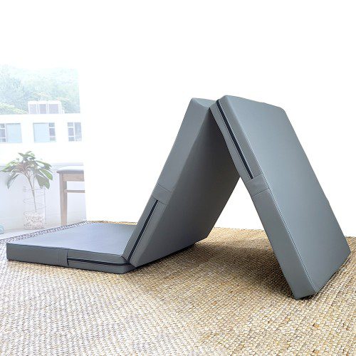 꾸민가 7T 단단한 3단 접이식 매트리스 바닥 원룸 군용 손님용 매트 토퍼 멀티 싱글