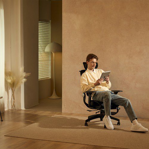 굿백체어 V1 허리의자 사무실 의자 사무용 컴퓨터 허리가 편한 메쉬 공부 책상 침대 척추