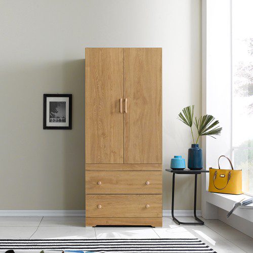 장인가구 이즈 800 투서랍 옷장