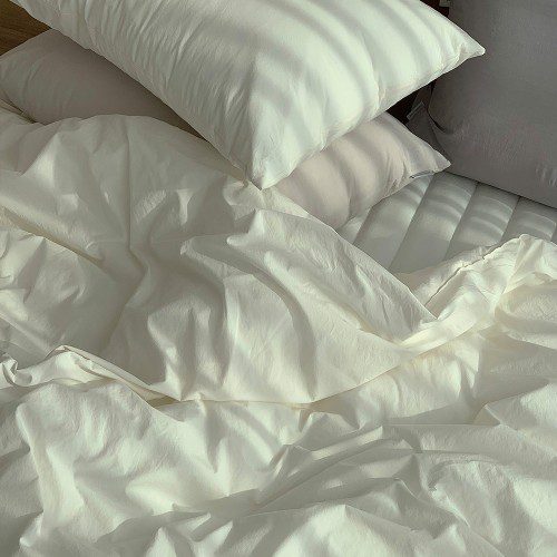 한스갤러리 코트니 고밀도 100수 무봉제 알러지케어 차렵이불 단품 SS