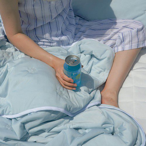 에이트룸 시원한 샤베트 양면 접촉 냉감 여름 차렵 이불 SS