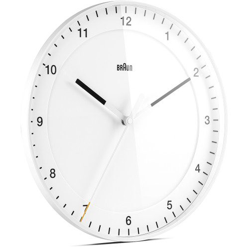 브라운 BC17W 무소음 벽시계 지름 30cm