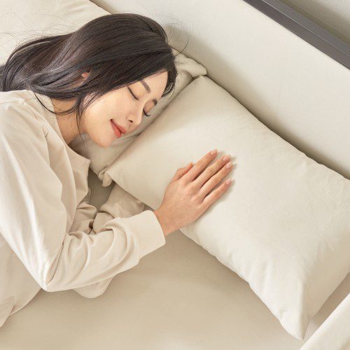 서광퍼니처 오뜨 수납형 패브릭 소파베드 매트리스 간이 접이식 침대 sk 스툴미포함, 크림베이지, 1인용