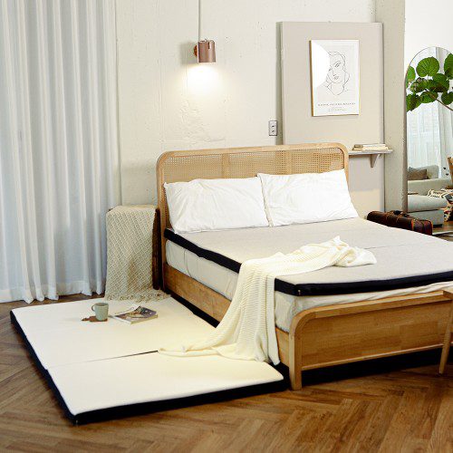 허리디스크 토퍼 1인용 바닥용매트리스 단단한 토퍼 접는 토포 SS