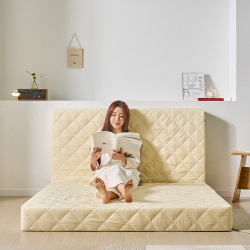 세인트블랑 허리에좋은 에어로셀 토퍼 3단 접이식 매트리스 7cm MS