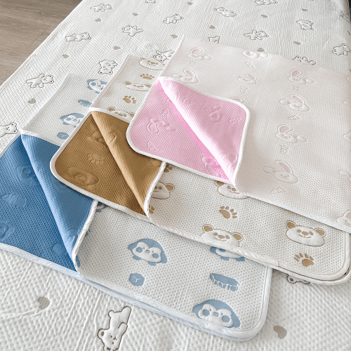 이지텍스 듀라론 국내생산 냉감패드 태열 유아용 애견매트 쿨매트 출산선물 곰 S