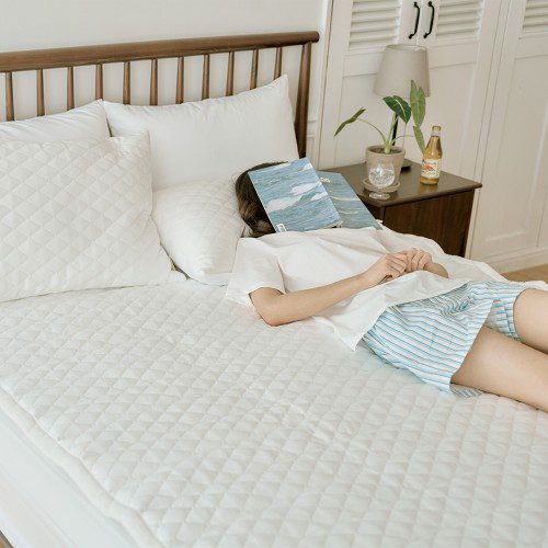 히말라야 듀라론 도톰한 냉감패드 아이스쿨링 여름 침대패드 다이아(누빔), 슈퍼싱글 110x210cm