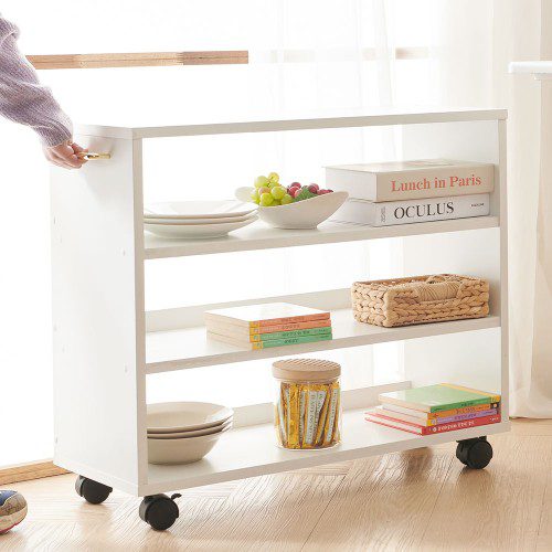 텔미 틈새수납장 이동식 틈새장 슬라이드 폭좁은 600 800