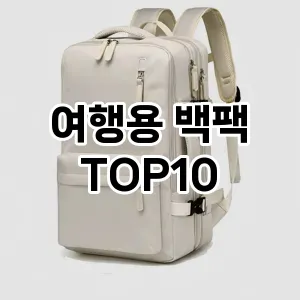 [진짜리뷰]여행용 백팩 추천 순위  TOP10 2026년 4월1주차