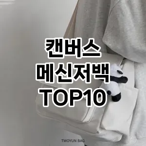 [리얼리뷰]캔버스 메신저백 추천 순위  TOP10 2026년 4월1주차