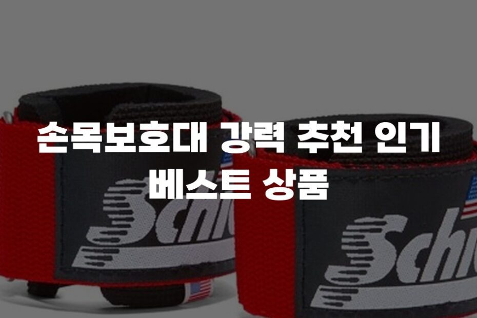 손목보호대 강력 추천 인기 베스트 상품