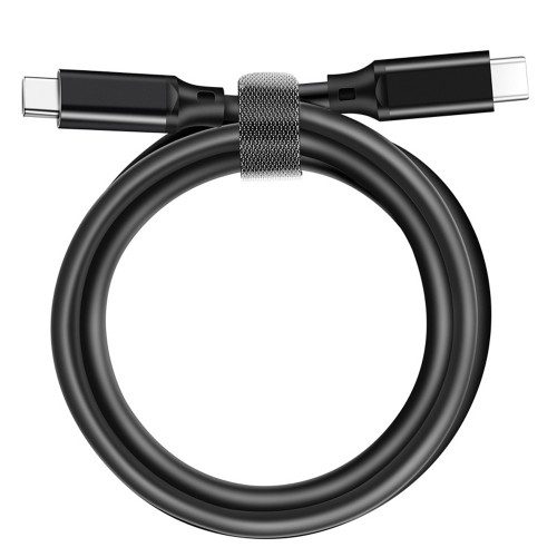 바라보고 USB3.2 Gen2 C to C타입 20Gbps 고속충전케이블 블랙, 1개, 1m