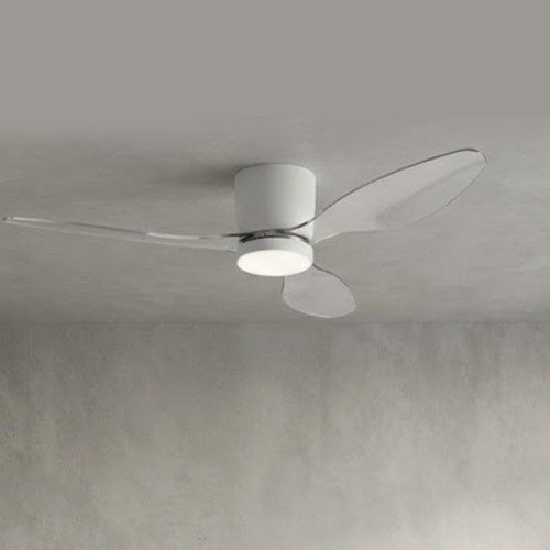 에어룩스 스마트 실링팬 LED 거실조명 선풍기 V2 132cm, 투명