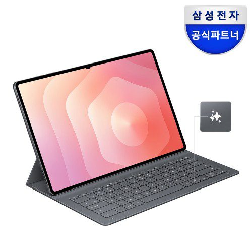 삼성 정품 AI 슬림 키보드 북커버 케이스 블랙, 갤럭시 탭 S11 울트라