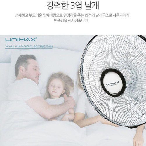 벽걸이형선풍기 40cm 사무실 회의실 식당 작업실 벽부착선풍기