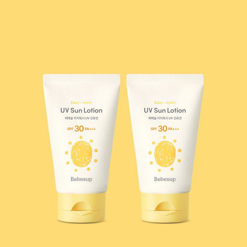 베베숲 이지워시 UV 유아 선로션 50ml 1+1개 / SPF30,PA+++,간단한야외활동용,아기 선크림