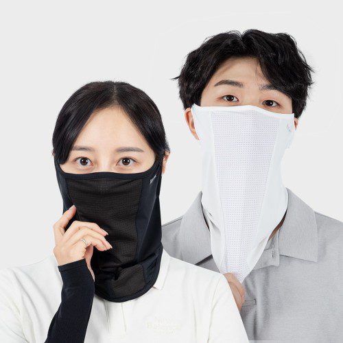 카르닉 자외선차단 마스크 골프 자전거 햇빛가리개 메쉬 BUVM